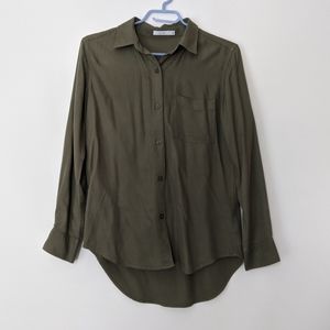 Aritzia Talula Montana Blouse in Alligator